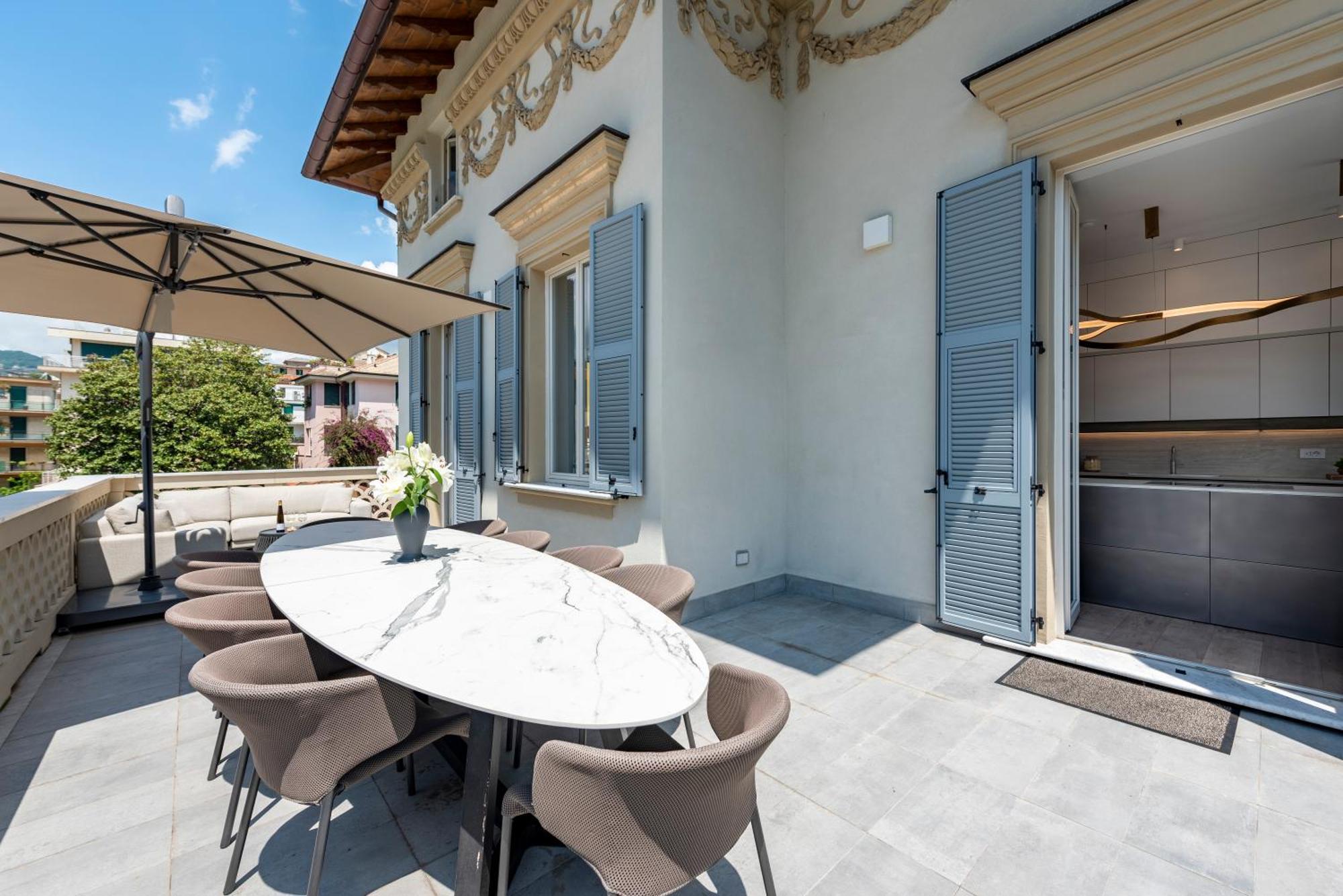 Villa Porto Rapallo Portofino Coast מראה חיצוני תמונה